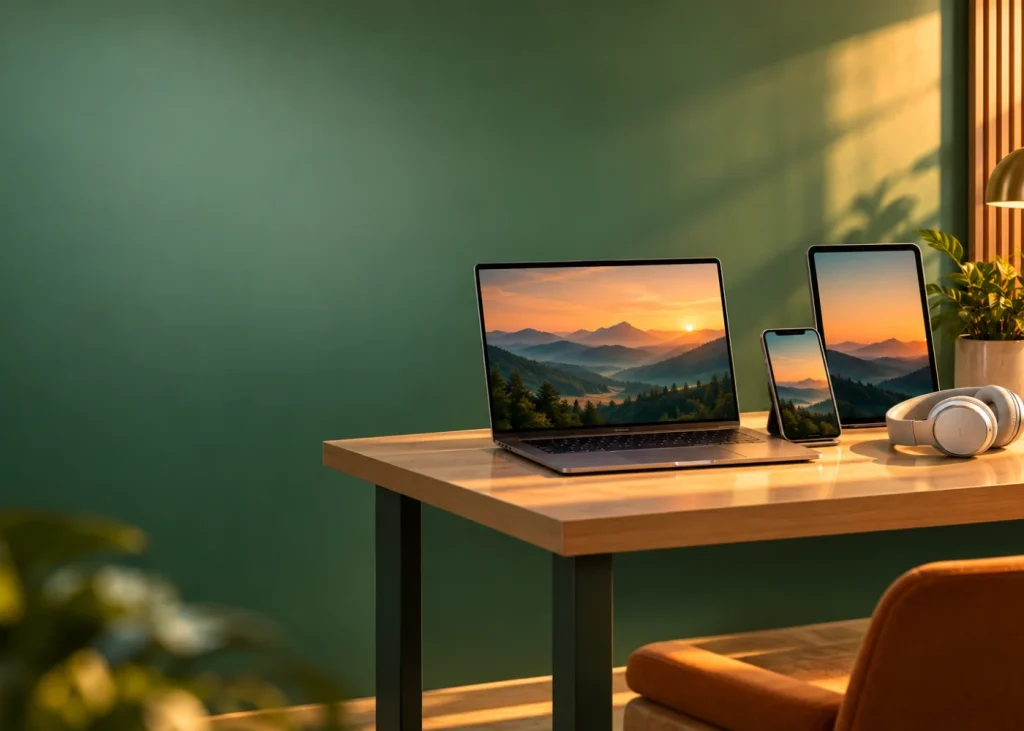 Laptop, điện thoại, máy tính bảng chính hãng
