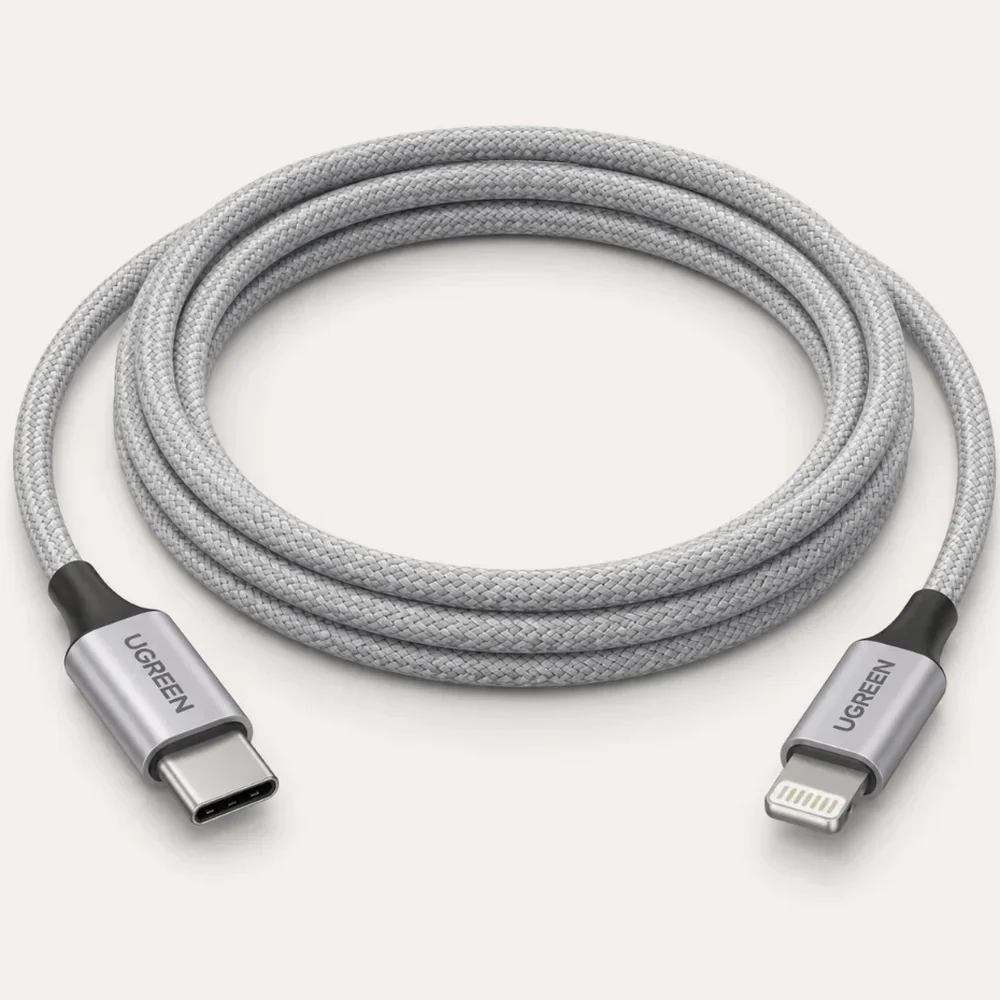 Cáp UGREEN USB-C to Lightning MFi 1m