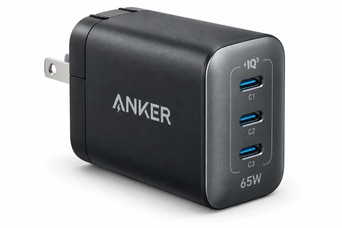 Sạc nhanh Anker 65W 3 cổng